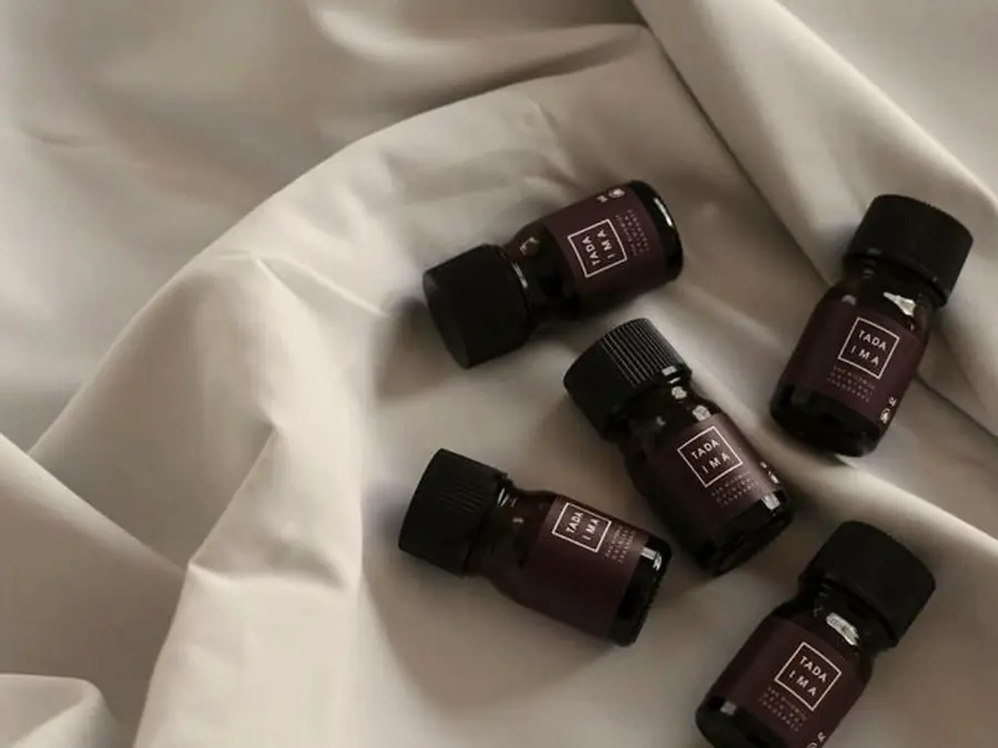 아로마 오일을 사용한 케어